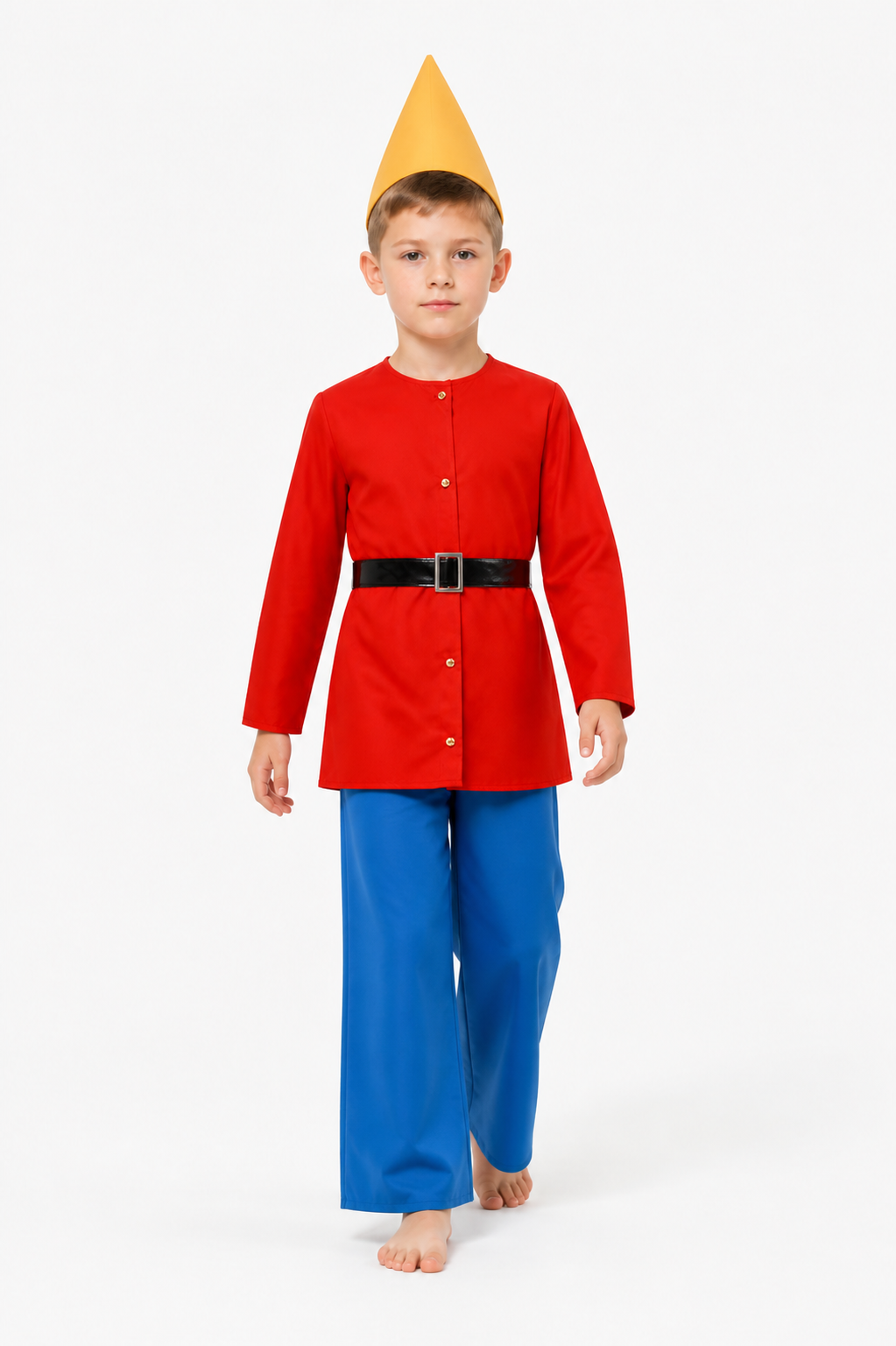 Gnome Costume with Red Jacket and Blue Pants Costumes detail 2
