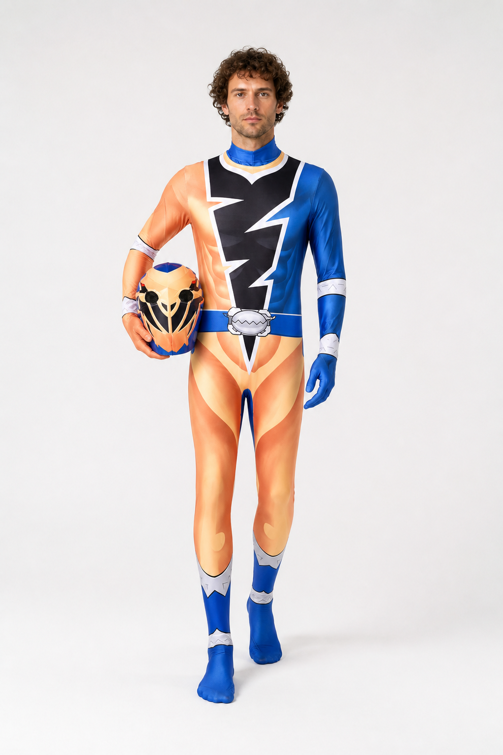 One-Piece Hooded Jumpsuit Costume for Cosplay Costumes detail 2