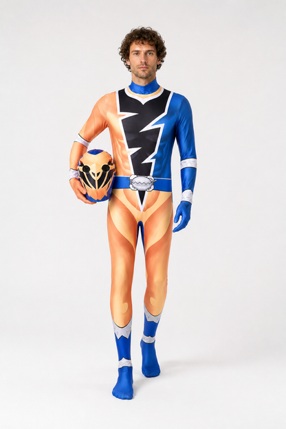 One-Piece Hooded Jumpsuit Costume for Cosplay Costumes detail 2