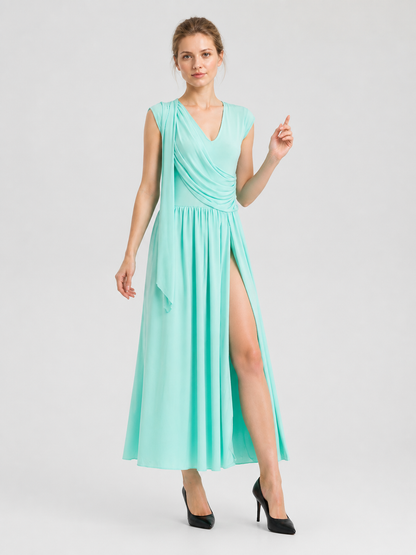 Statue of Liberty Dress for Halloween, Light Turquoise