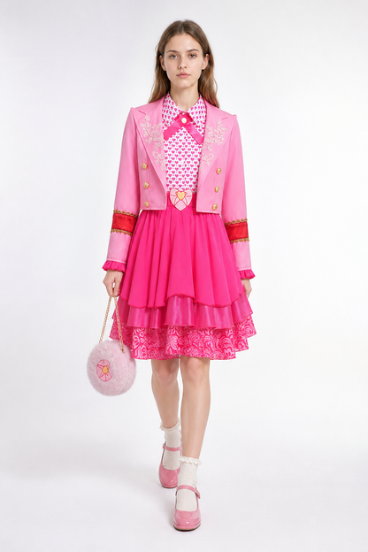 Cosplay Costume with Jacket and Layered Skirt Costumes detail 2
