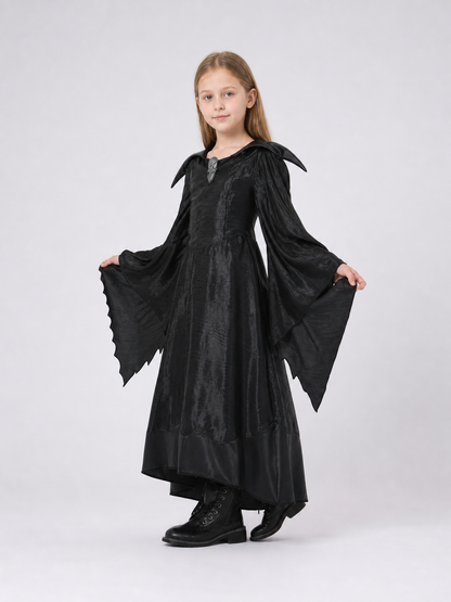 Halloween Costume: Dress and Horned Headpiece