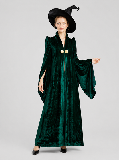 Minerva McGonagall Costume Robe and Hat for Halloween Costume Headwear detail