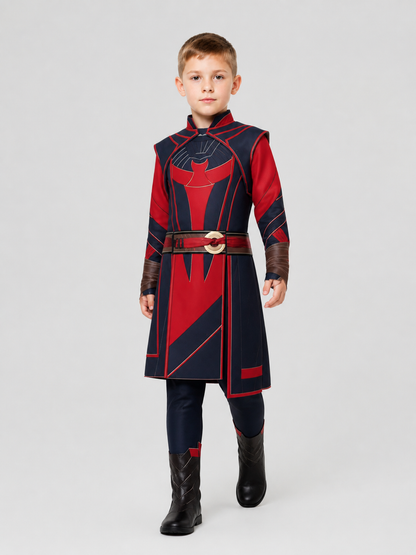 Scarlet Witch Costume from Doctor Strange for Cosplay Costumes detail 2