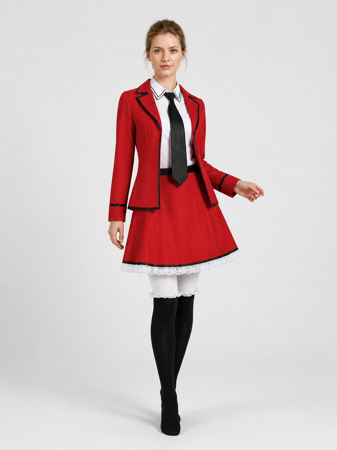 Kotori Itsuka Cosplay Costume School Uniform Full Set Costumes detail 2
