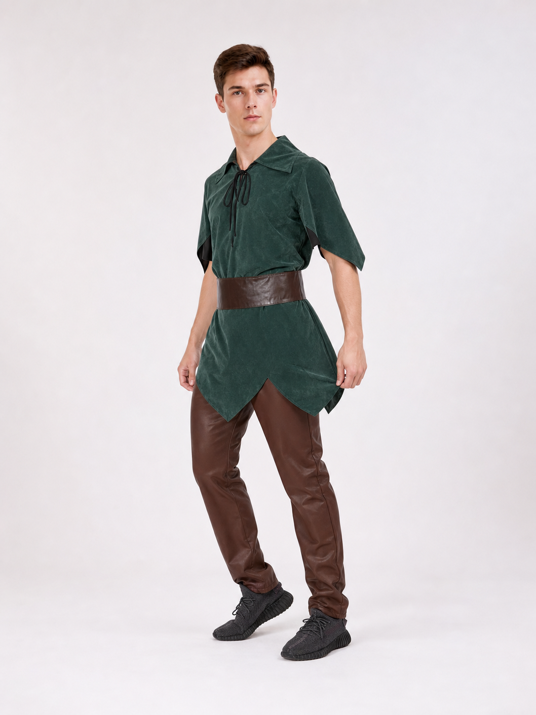 Robin Hood cosplay costume, green set