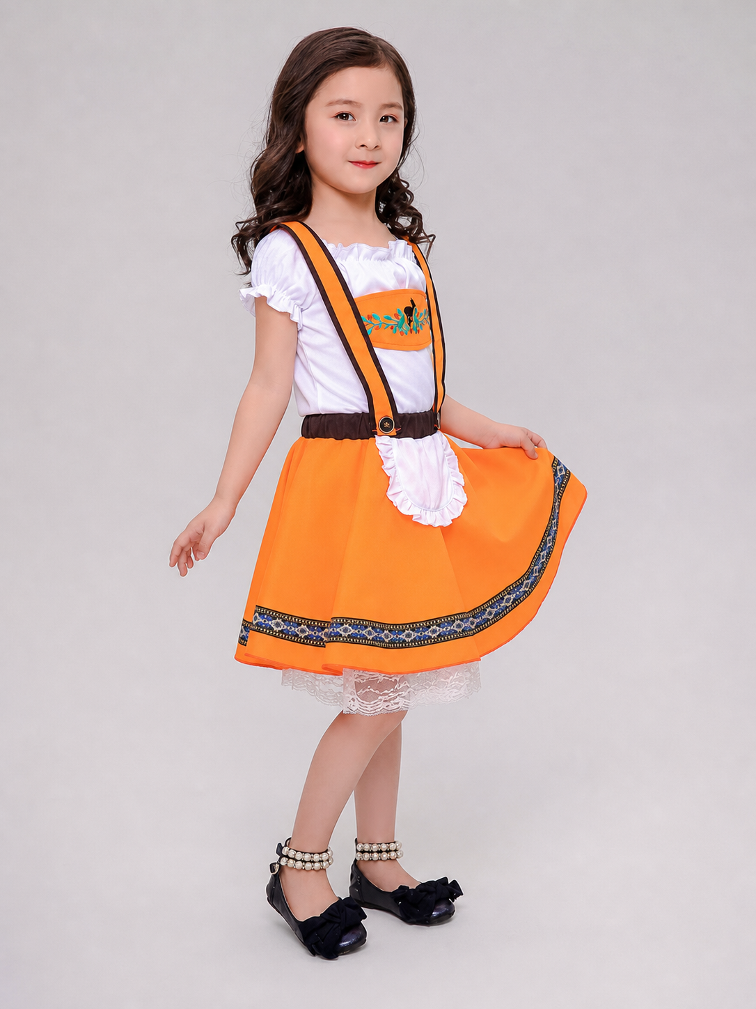 Strappy Dress with Apron and Pattern