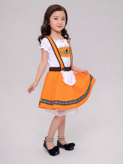 Strappy Dress with Apron and Pattern