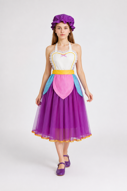 Teapot Cosplay Costume with Dress and Hat Costume Dresses detail 2