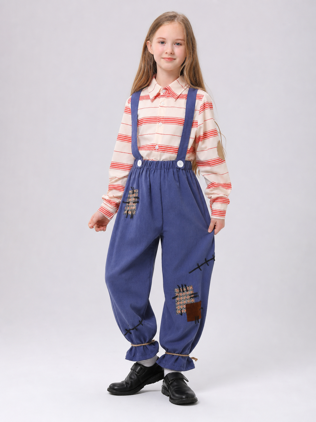 Pumpkin Scarecrow Costume for Children's Parties