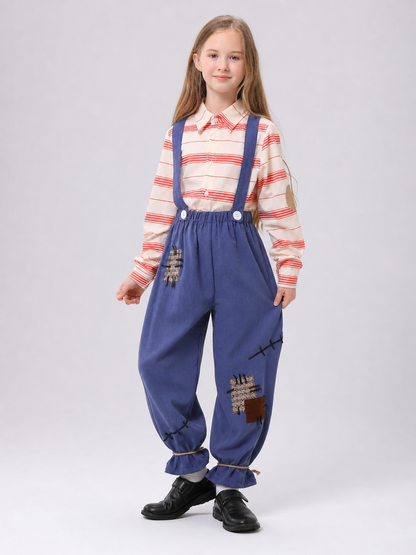 Pumpkin Scarecrow Costume for Children's Parties