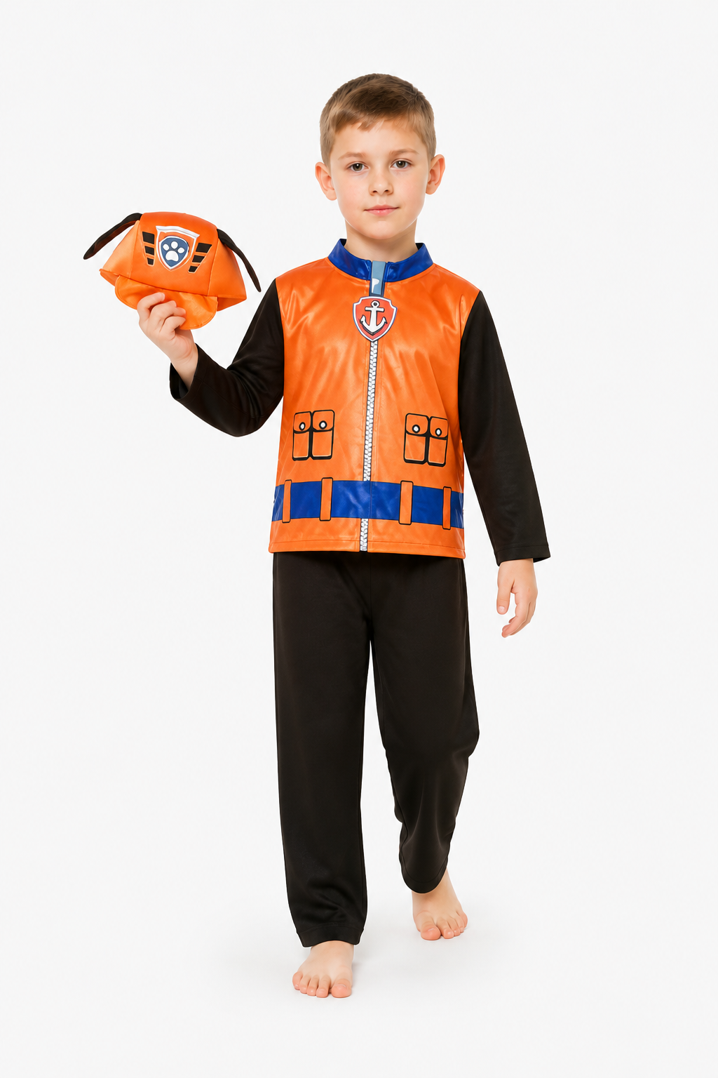 Children’s anime puppy costume with a cap and pants product detail 2