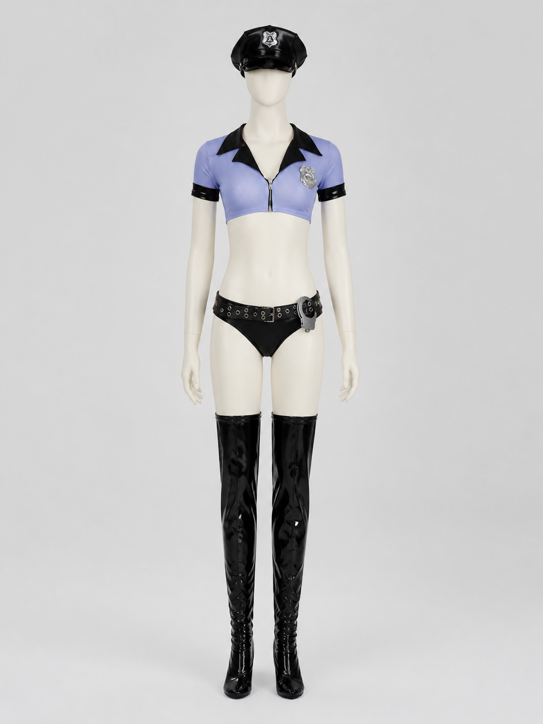 Sexy Police Costume for Halloween Cosplay Costumes detail 2