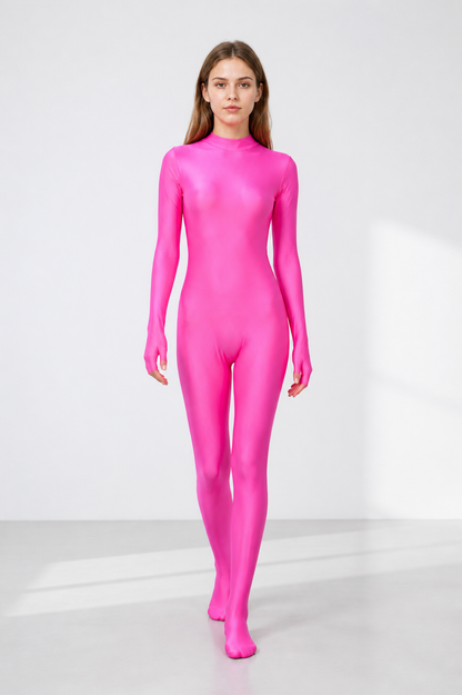 Zentai bodysuit with hood, gloves, and covered feet product detail 2
