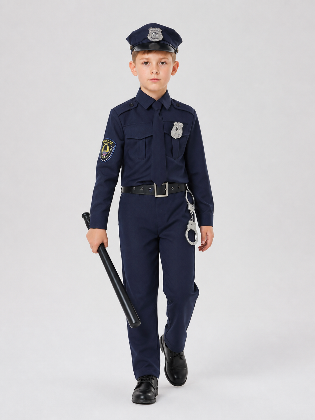 Police Costume, Jumpsuit with Accessories