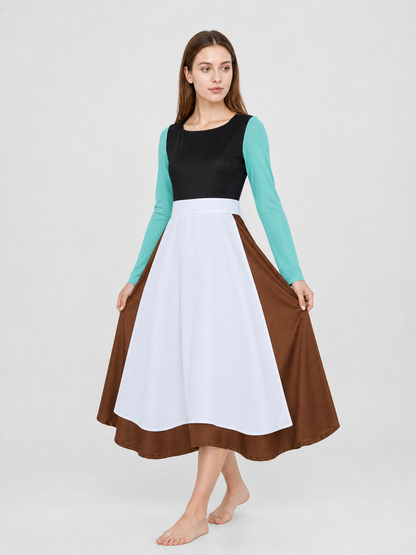 Cinderella Cosplay Dress with Apron