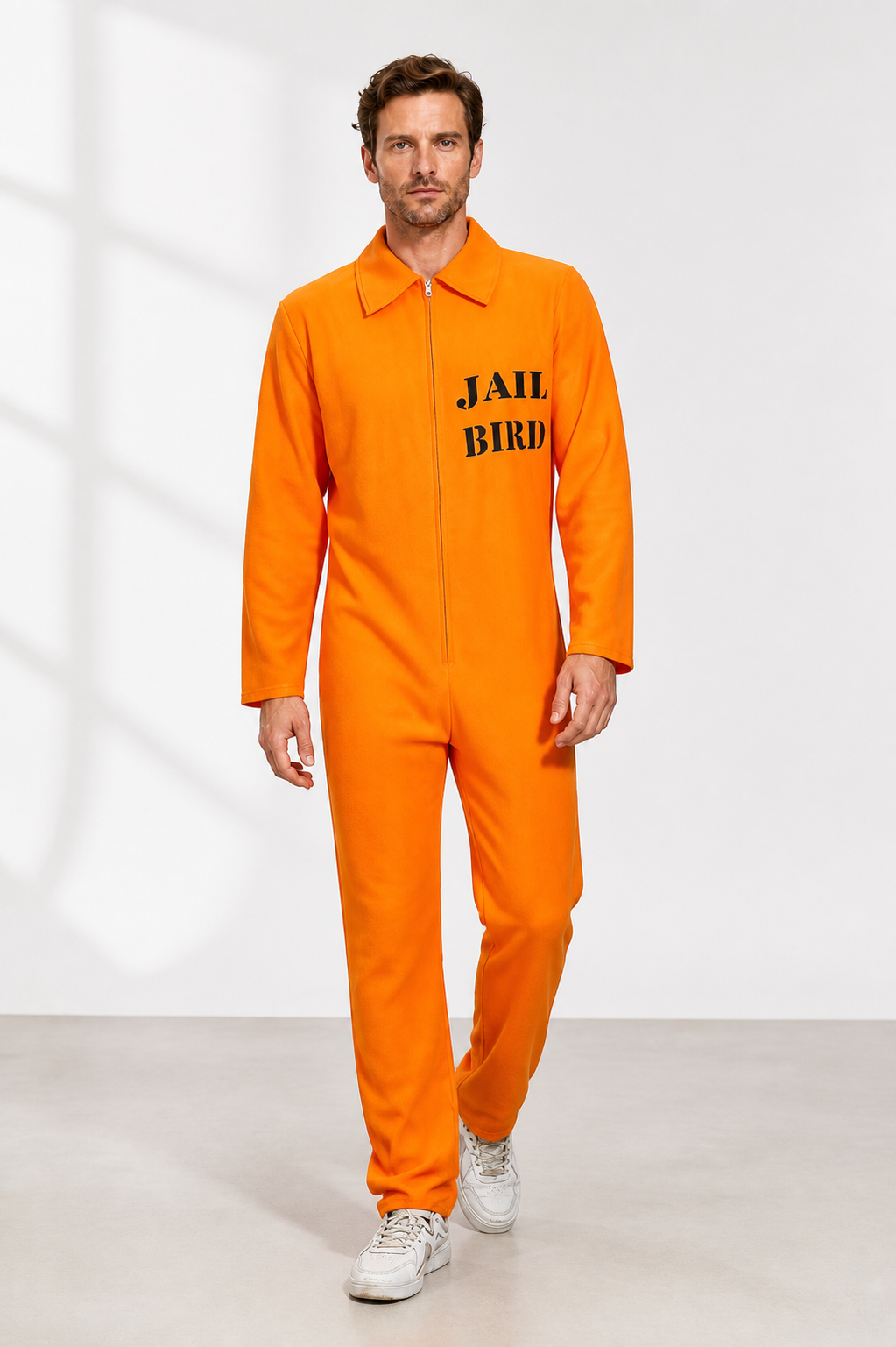 Orange Prison Jumpsuit for Cosplay Costumes detail 2
