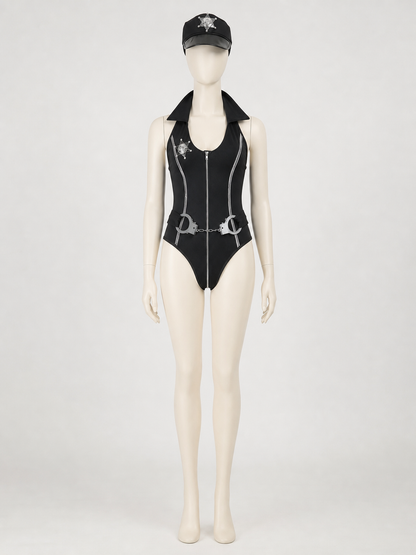 Police Cosplay Costume with Accessories
