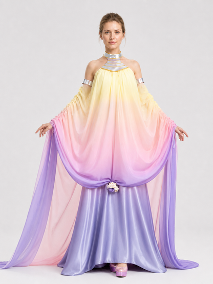 Star Wars Padmé Amidala Cosplay Costume, Long Dress product detail