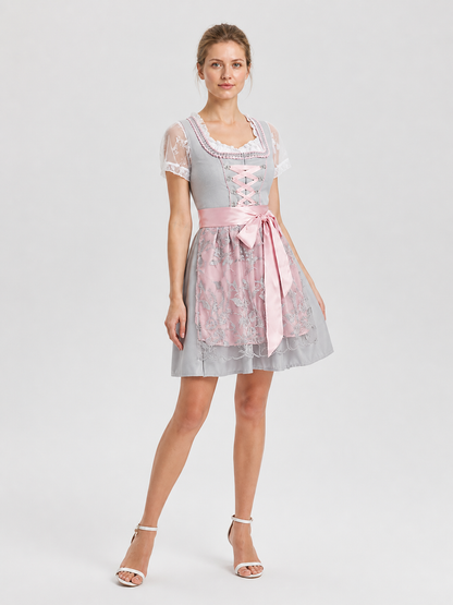 Oktoberfest Dress with Apron and Lacing Costume Dresses detail 2