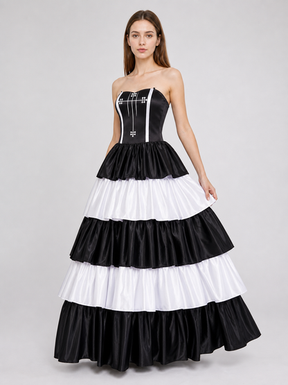 Perona One Piece Cosplay Dress with Hat