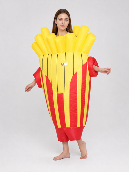 Inflatable French Fries Costume for Parties