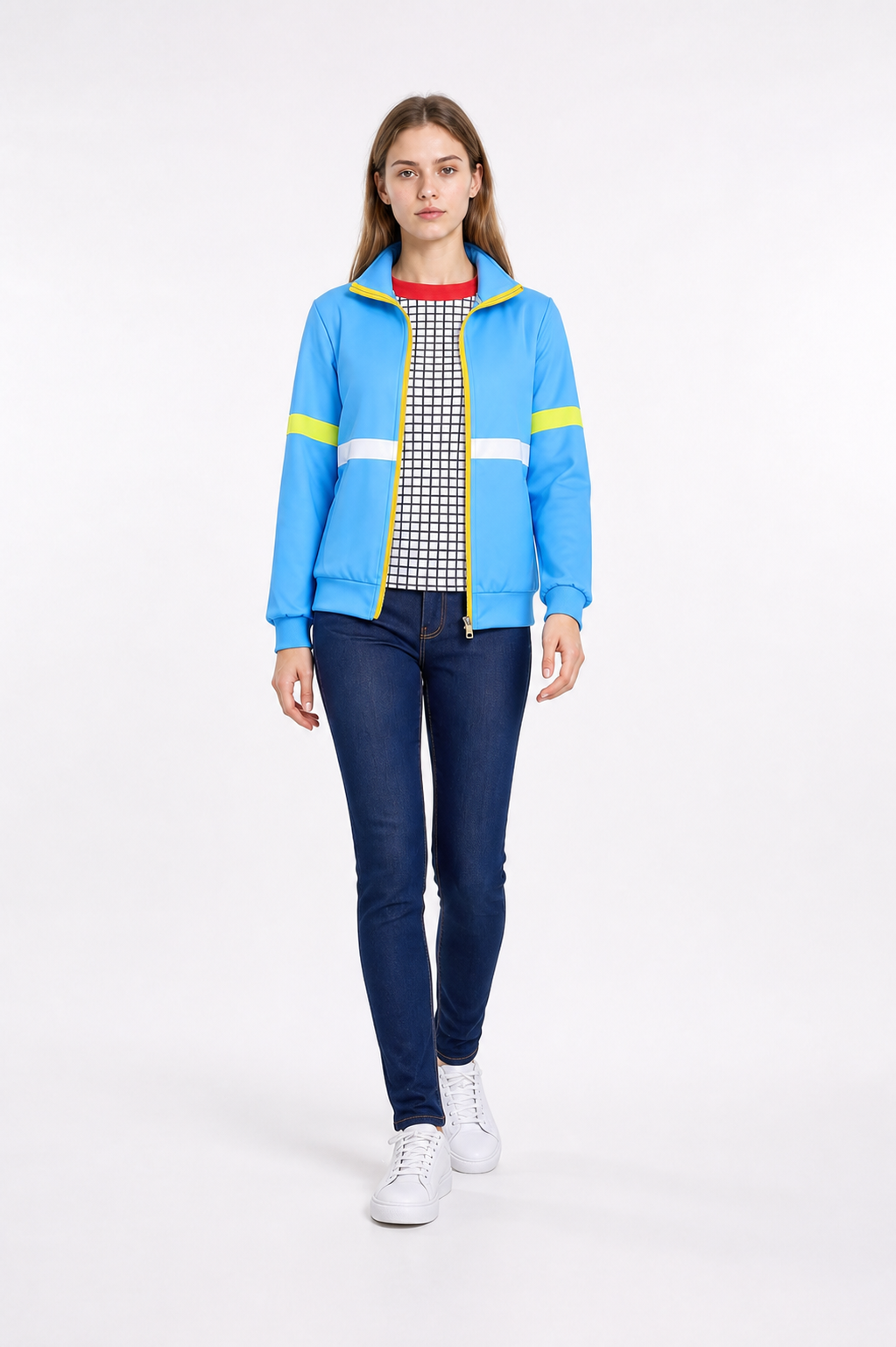 Max Cosplay Costume: Jacket and Plaid T-Shirt Costumes detail 2