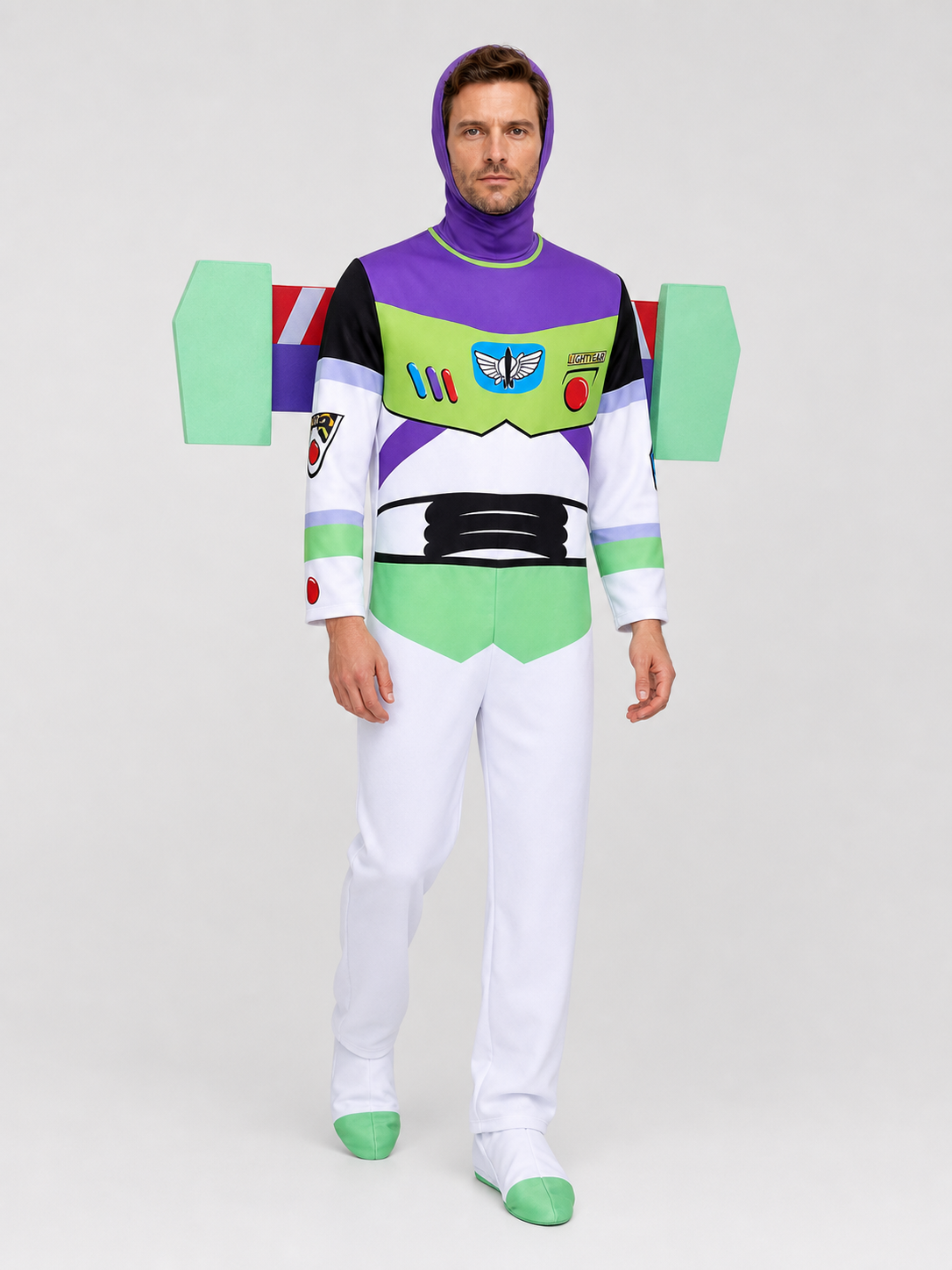 Buzz Lightyear Costume, Jumpsuit with Wings and Hood Costumes detail 2