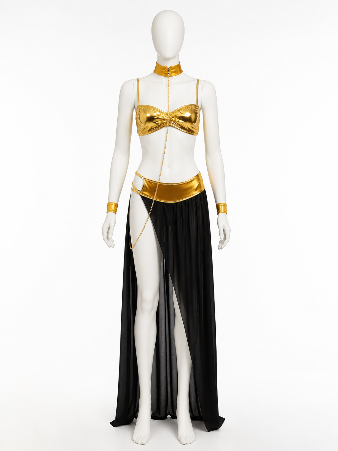 Egyptian-Style Costume: Top and Long Skirt Costumes detail 2