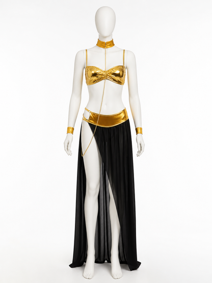 Egyptian-Style Costume: Top and Long Skirt Costumes detail 2