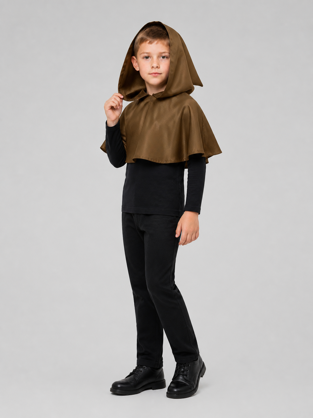 Halloween Costume Cloak with a Pointed Hood Costume Capes detail 2