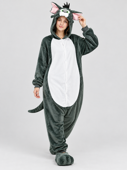 Dragon Hooded Kigurumi Pajama with Muzzle Hood