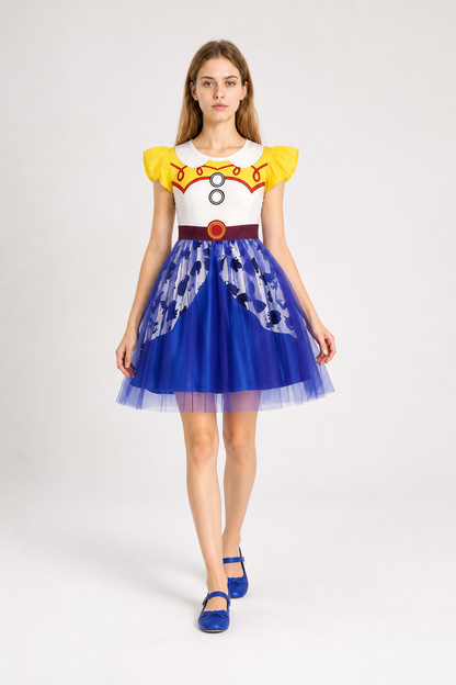 Costume Dress with a Full Skirt and Belt Costume Dresses detail 2