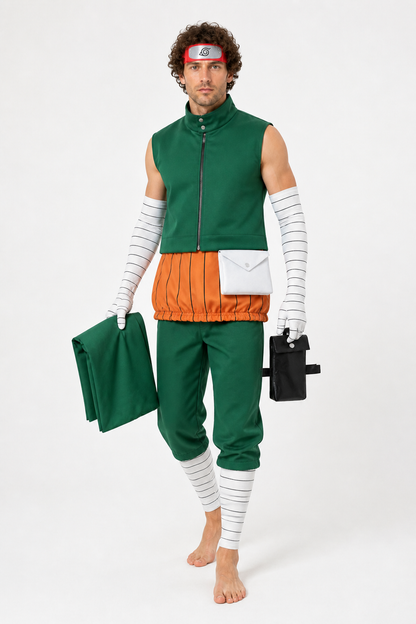 Rock Lee Cosplay Costume with Accessories Costume Accessories detail 2
