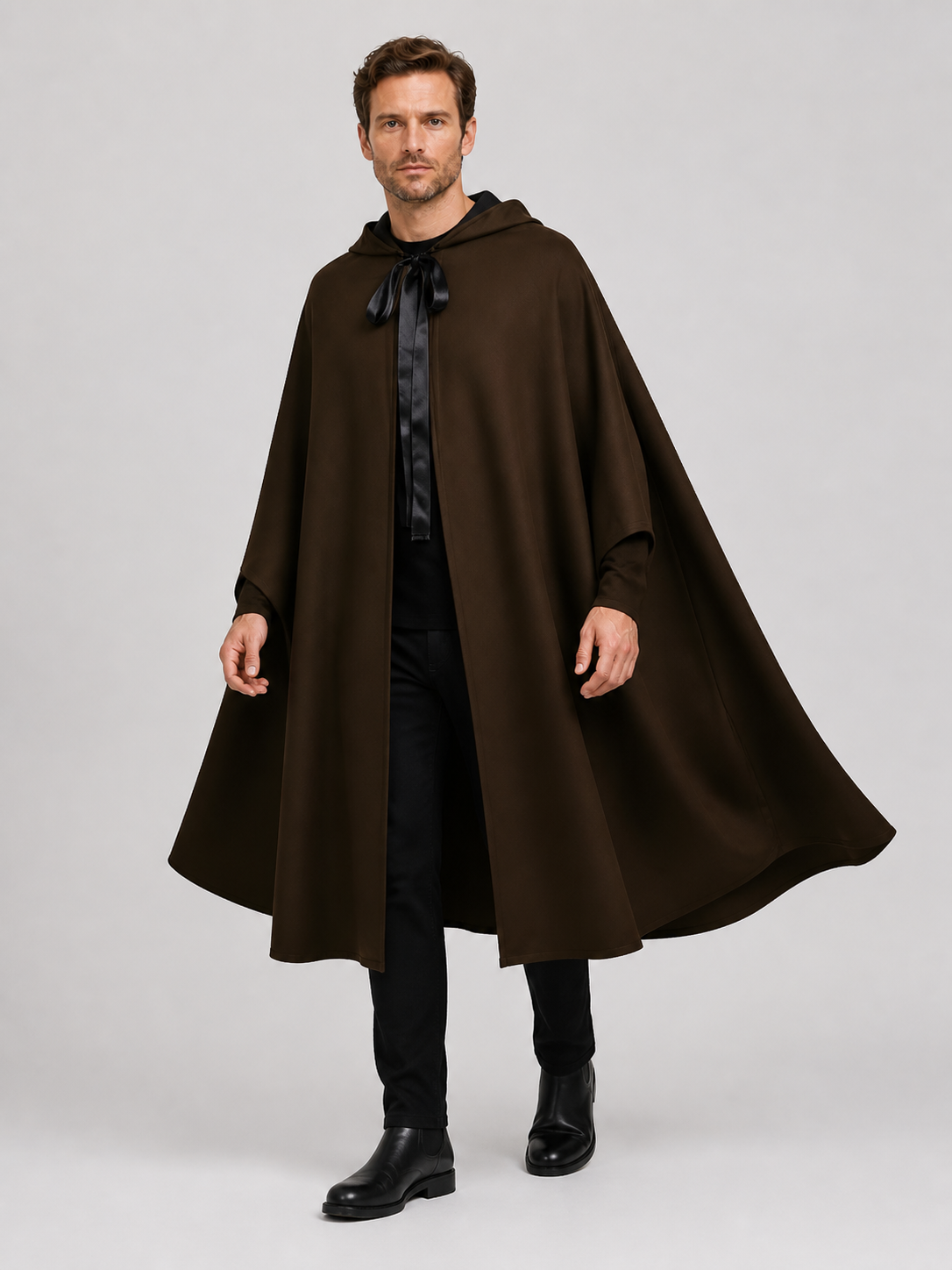 Medieval Death Cloak for Halloween Cosplay Costume Capes detail 2