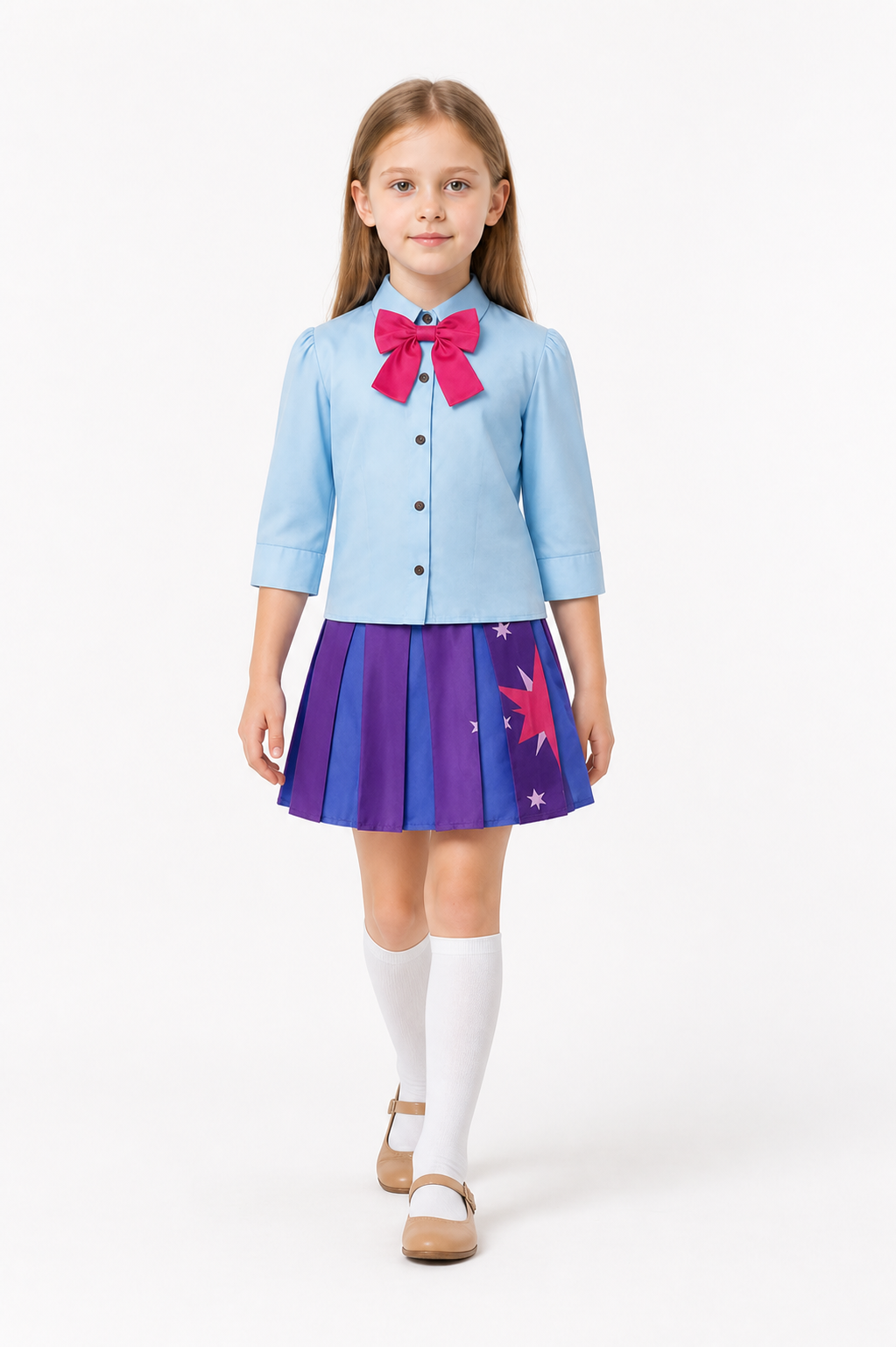Twilight Sparkle Cosplay Costume with Blouse and Skirt Costumes detail 2