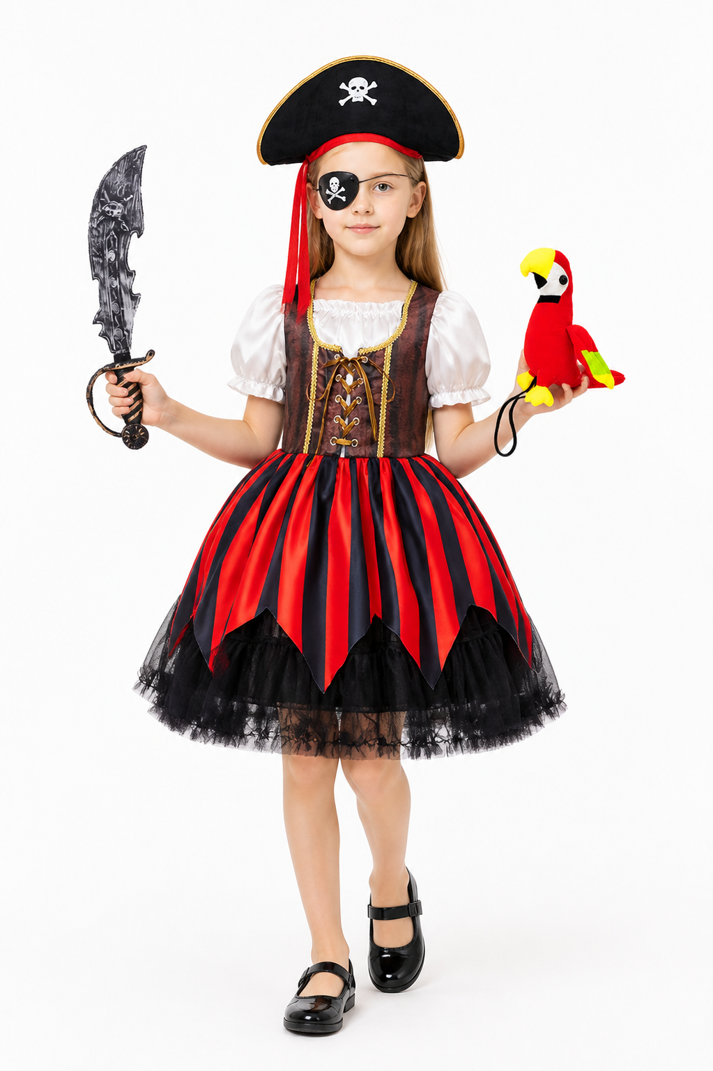 Pirate Costume with Dress and Accessories Costume Dresses detail 2
