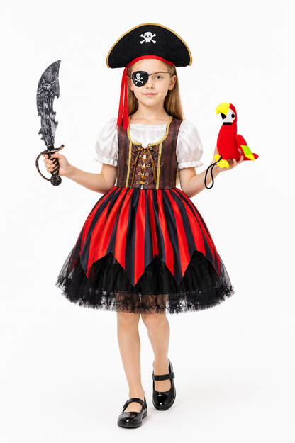 Pirate Costume with Dress and Accessories Costume Dresses detail 2