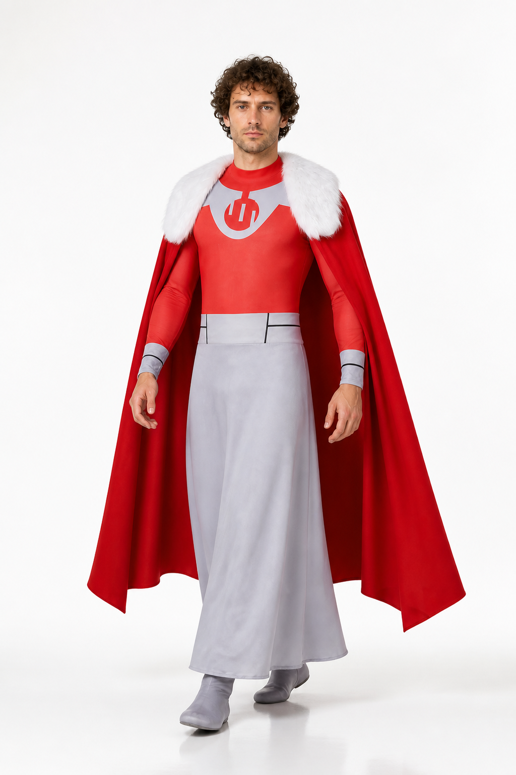 Thragg Carnival Costume with Cape and Emblem