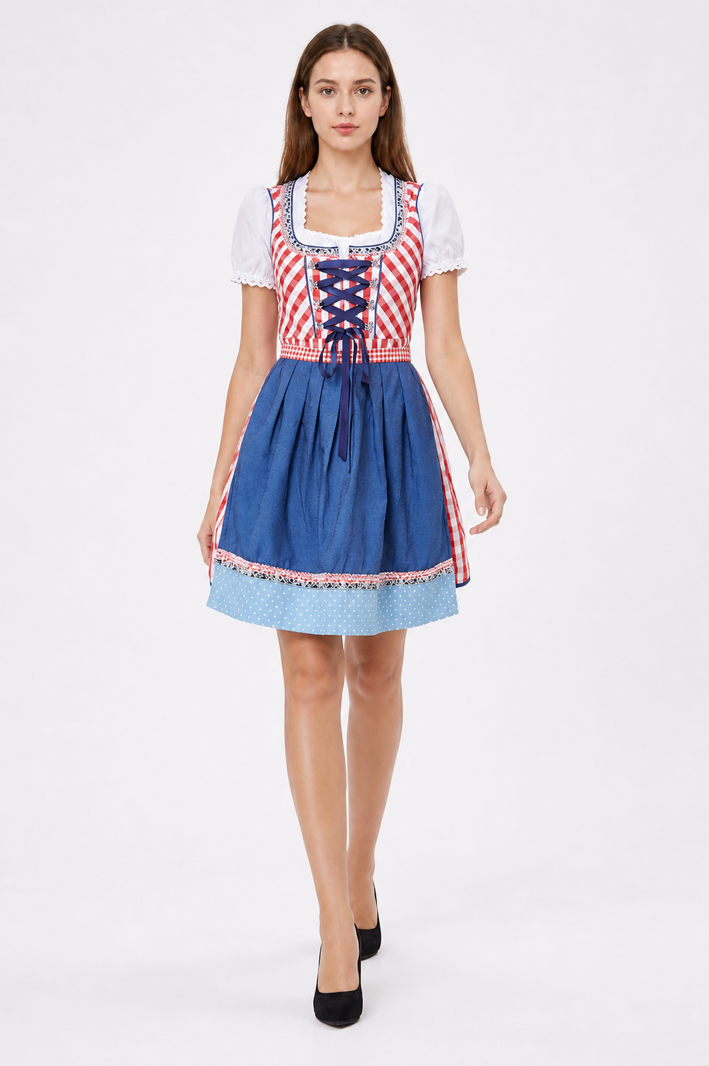 Traditional Costume with Lacing and Lace Trim Costumes detail 2