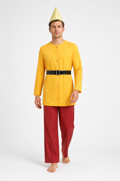 Gnome Costume with Yellow Shirt and Red Pants Costumes detail 2