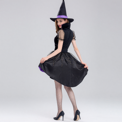 Carnival Costume: Dress and Pointed Hat