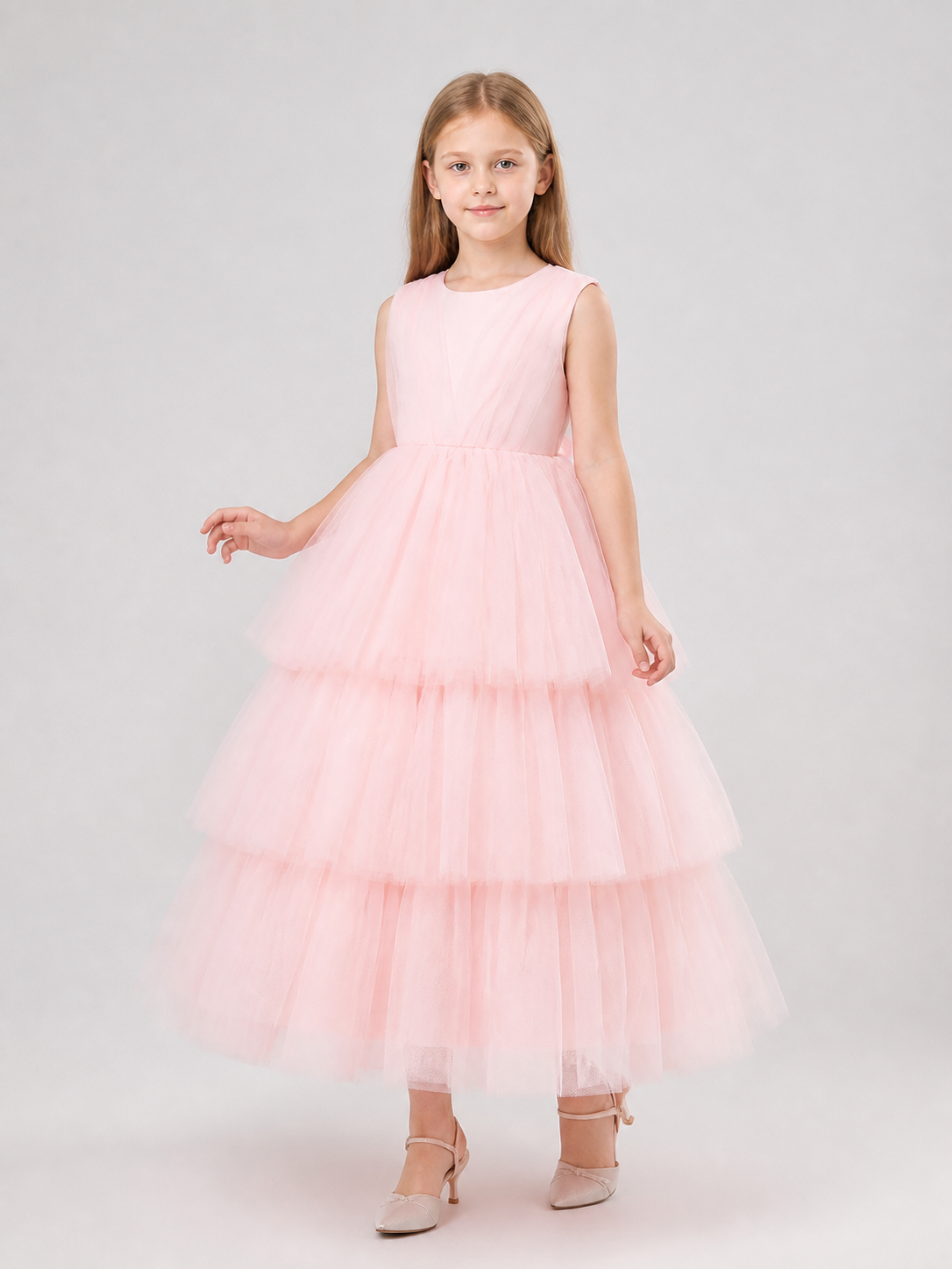 Princess Dress with Tulle Skirt LP-288 for Performances