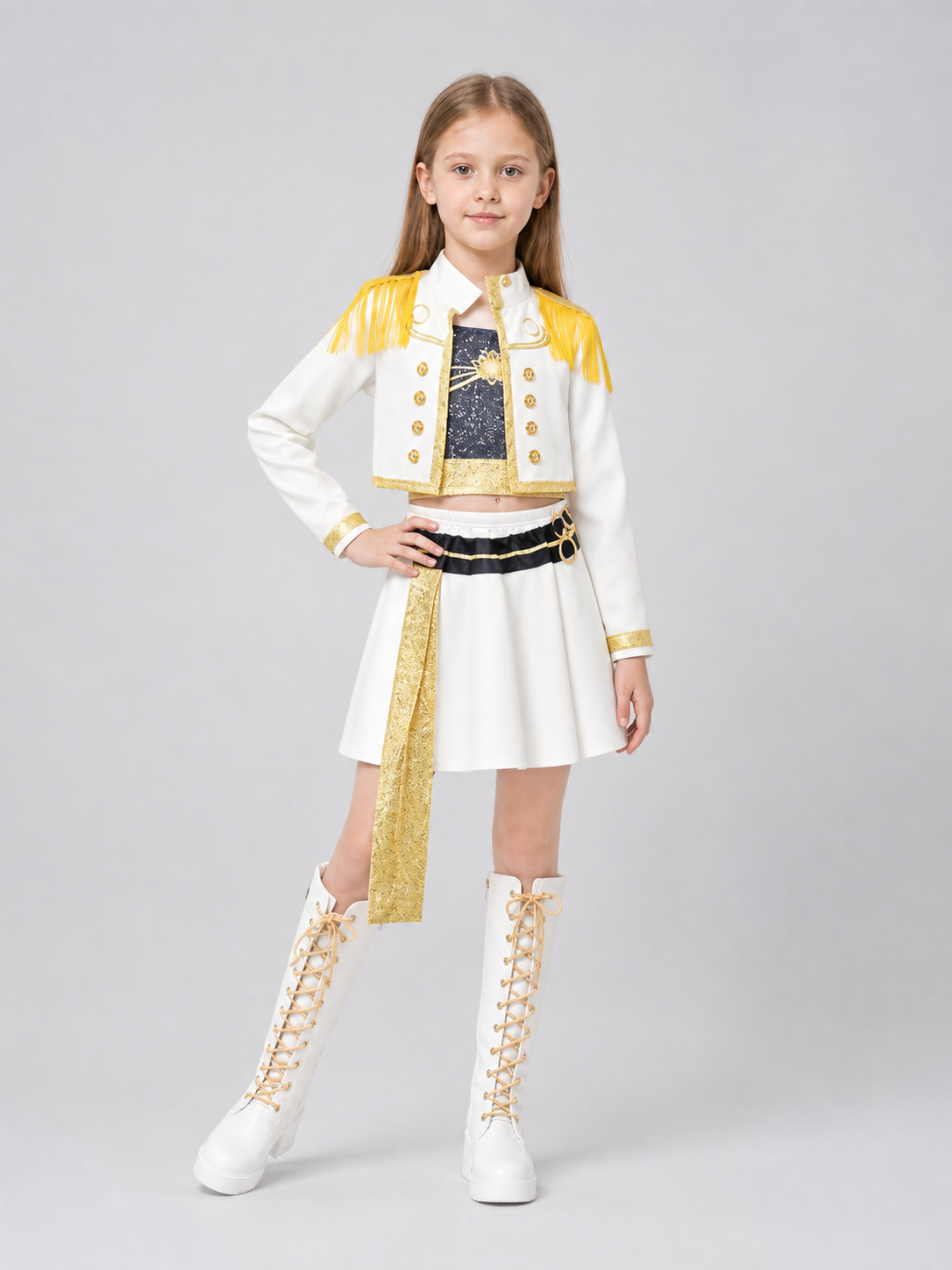 Stage Cosplay Costume, Top and Skirt Costumes detail 2