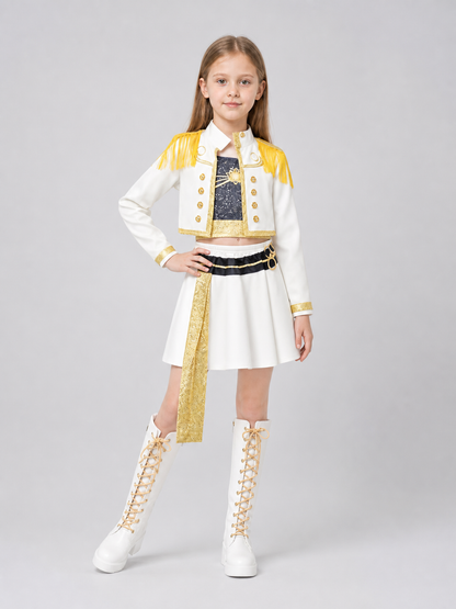 Stage Cosplay Costume, Top and Skirt Costumes detail 2