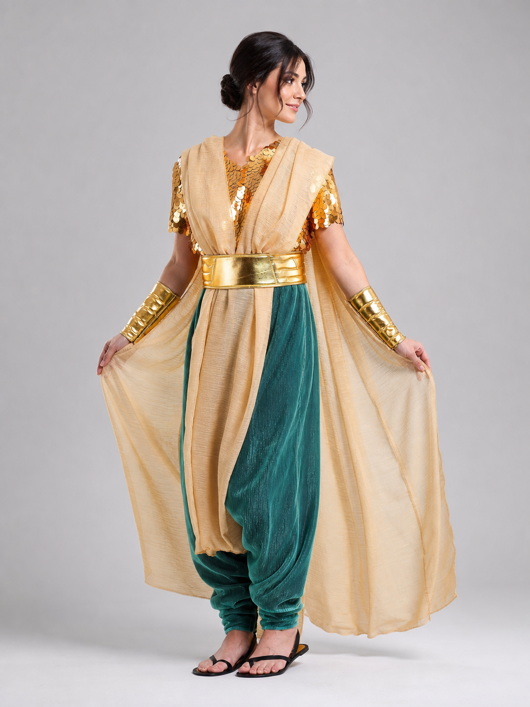 Ancient Greek-Style Cosplay Costume Costumes detail 2