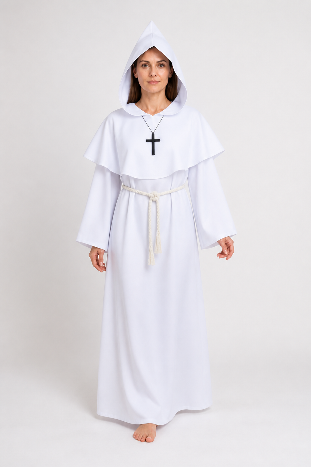 Robe with a Pointed Hood and Cross product detail 2