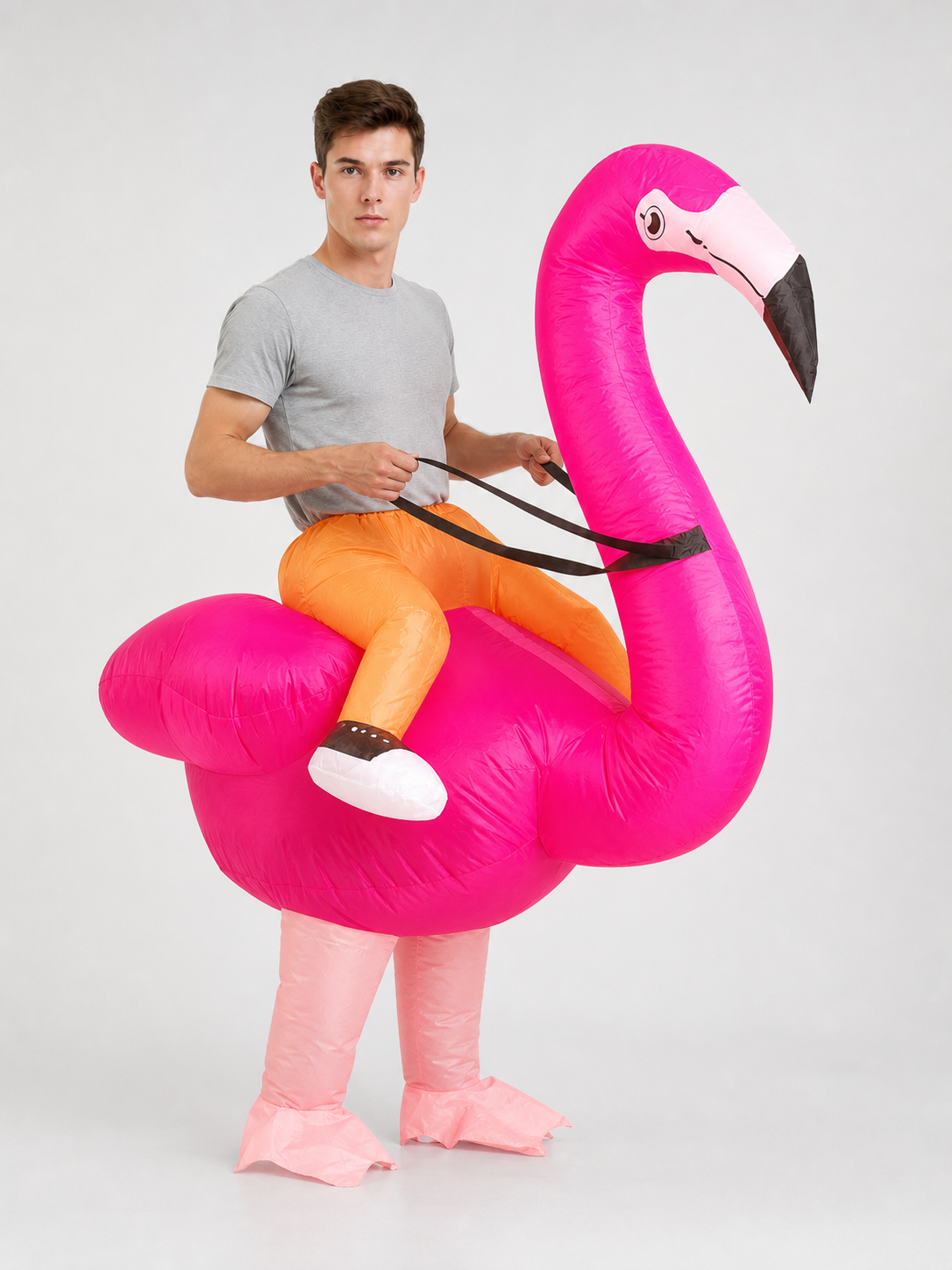 Inflatable Flamingo Costume for Parties and Halloween