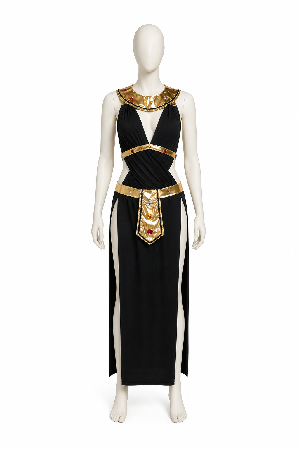 Ancient Egypt Carnival Costume with Gold Accents Costumes detail 2