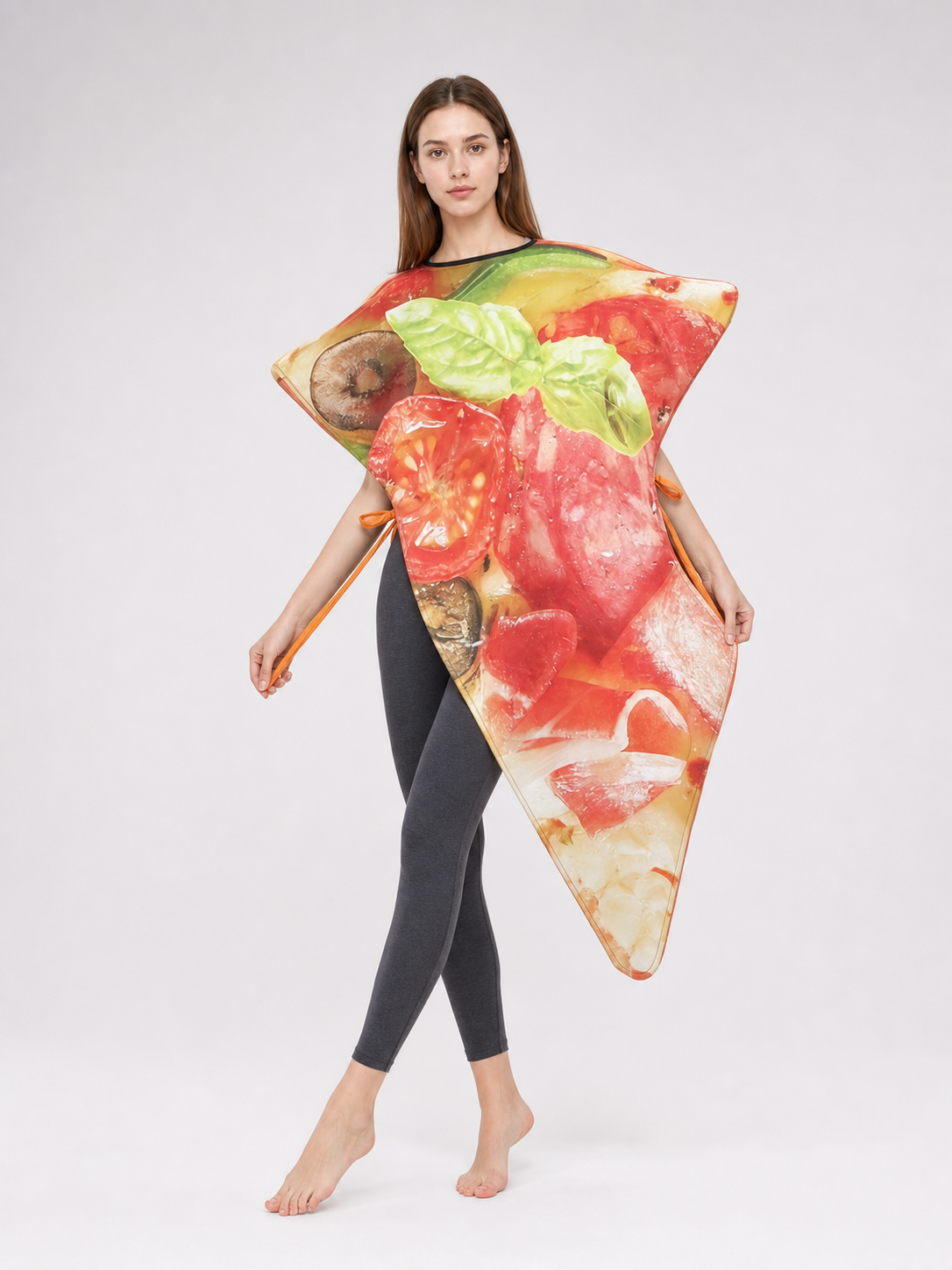 Pizza Slice Halloween Costume on-model alternate view
